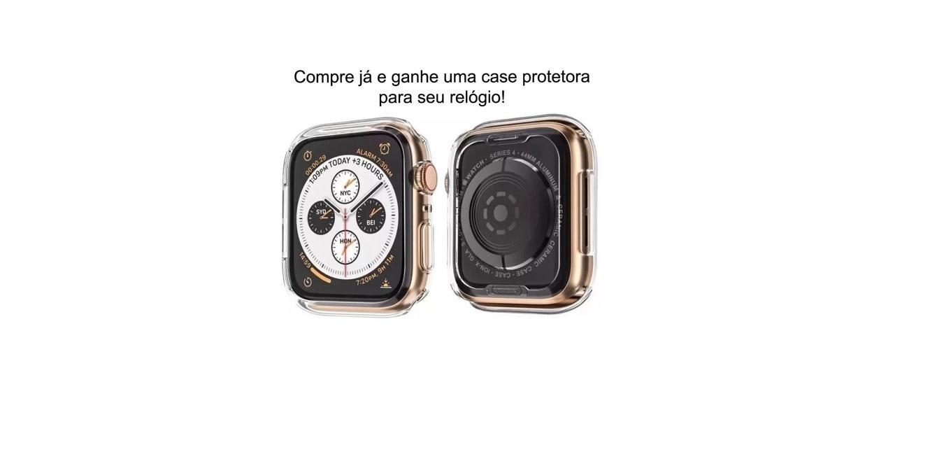 Miniatura Relógio Smartwatch Iwo 11 Série 5 40Mm Ios Android Pelicula