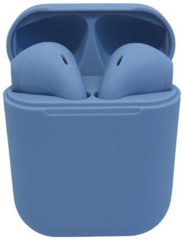 Miniatura Fone De Ouvido Sem Fio I12 Tws Bluetooth Com Touch - Cinza