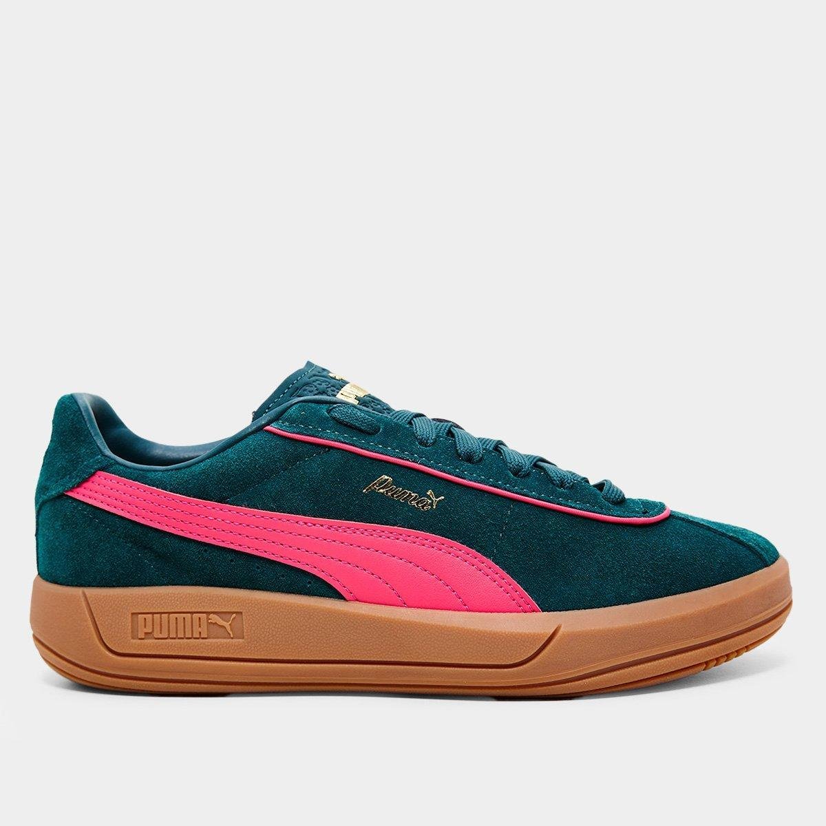 Miniatura Tênis Puma Club Klassika SD Feminino Verde - 34