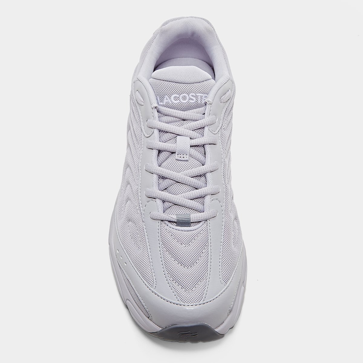Miniatura Tênis Lacoste Storm 96 2K Lite Masculino Cinza+Branco - 38
