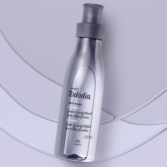 Miniatura Body Splash Desodorante Colônia Tododia Algodão Fem 200ml