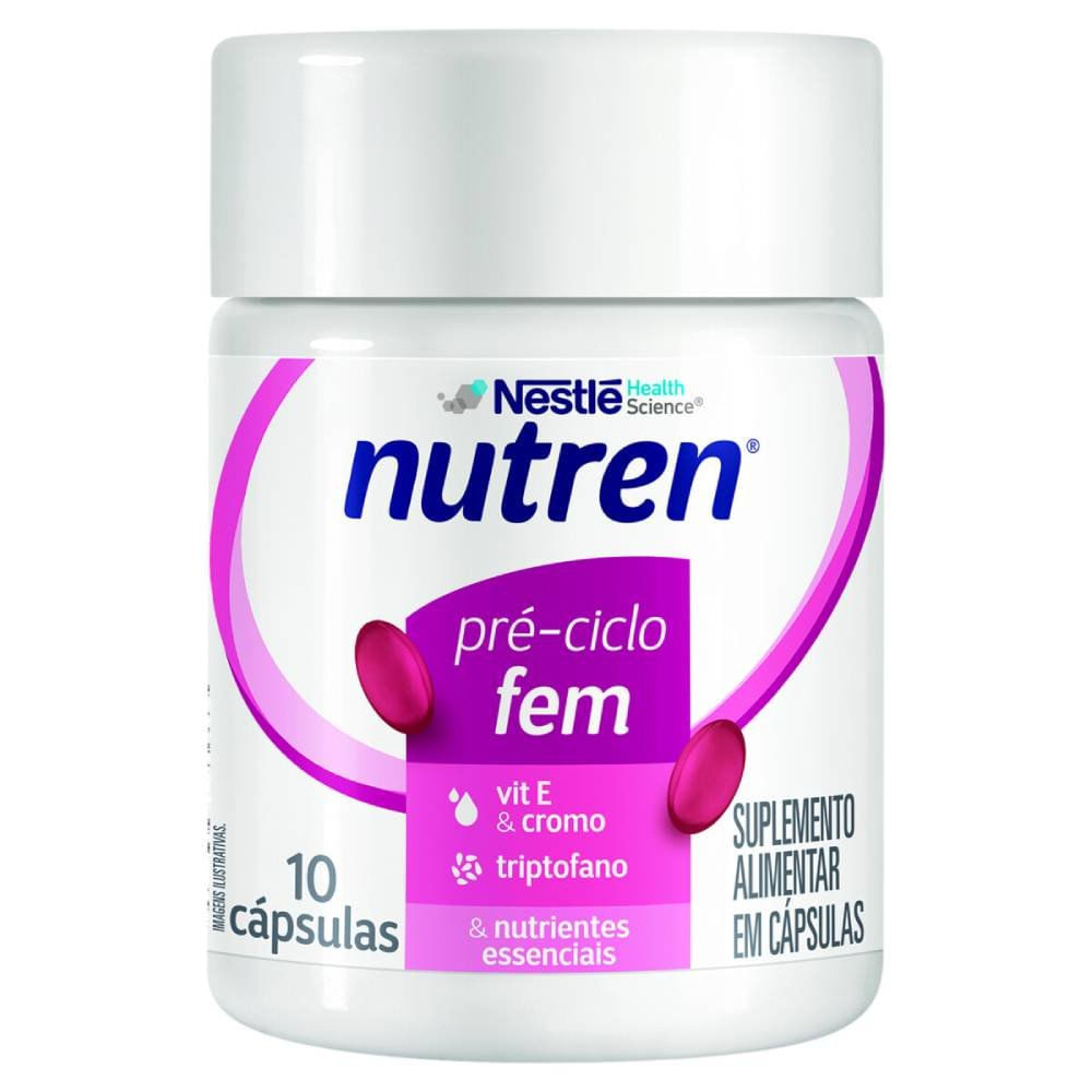 Nutren Pre Ciclo Fem 10 Capsulas