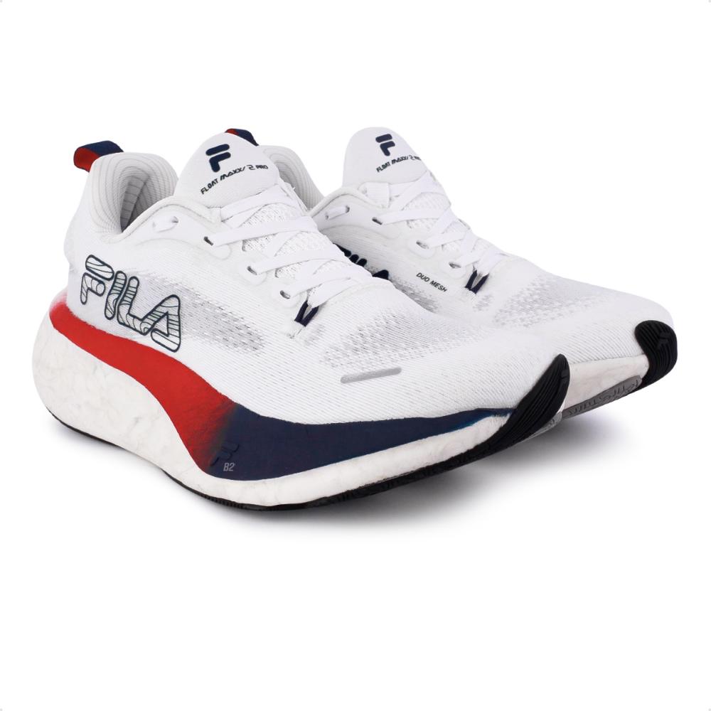 Miniatura Tênis Fila Float Maxxi 2 Pro Masculino Branco / Marinho - 38