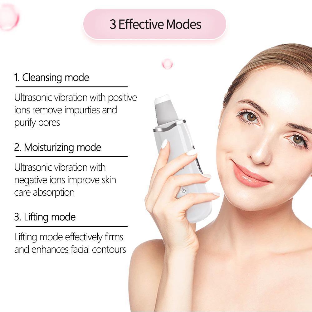 Miniatura Removedor De Cravos Espátula Peeling Ultrassónico Portátil