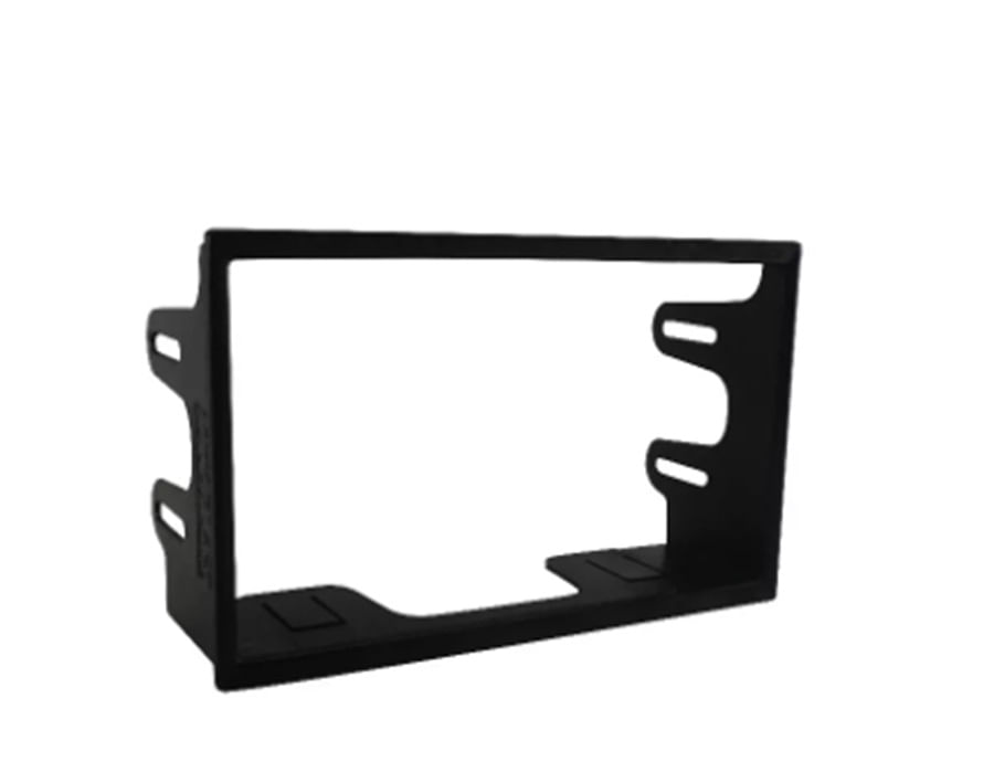 Miniatura Moldura Multimídia Chinesa 2Din Golf Fiesta Ecosport Preta