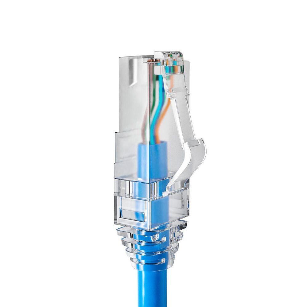 Miniatura Patch Cord U/utp Cat.5e Cmx T568a/b 10 Metros Azul 35104012