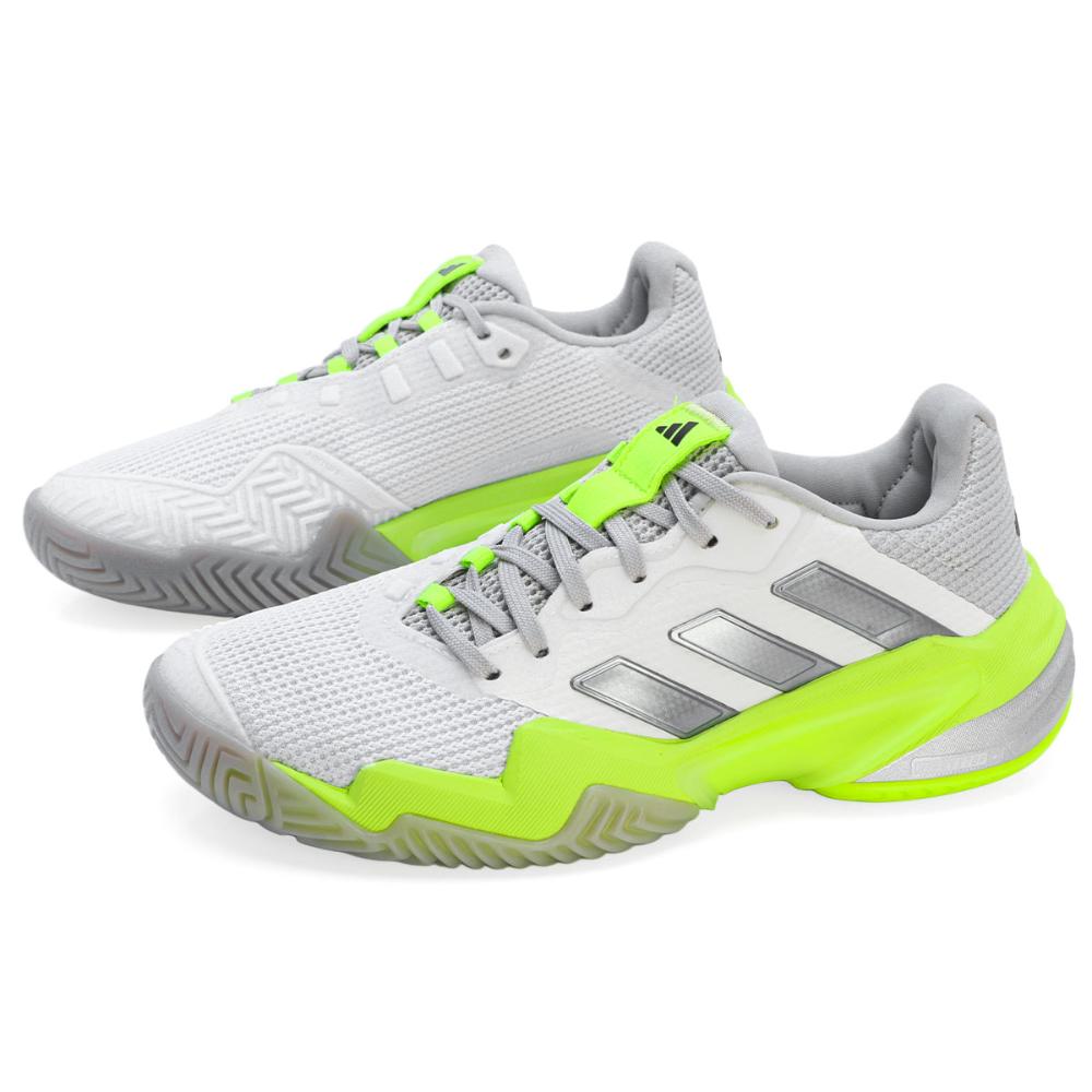Miniatura Tênis Adidas Barricade 13 - All Court - Branco Cinza E Limão 34