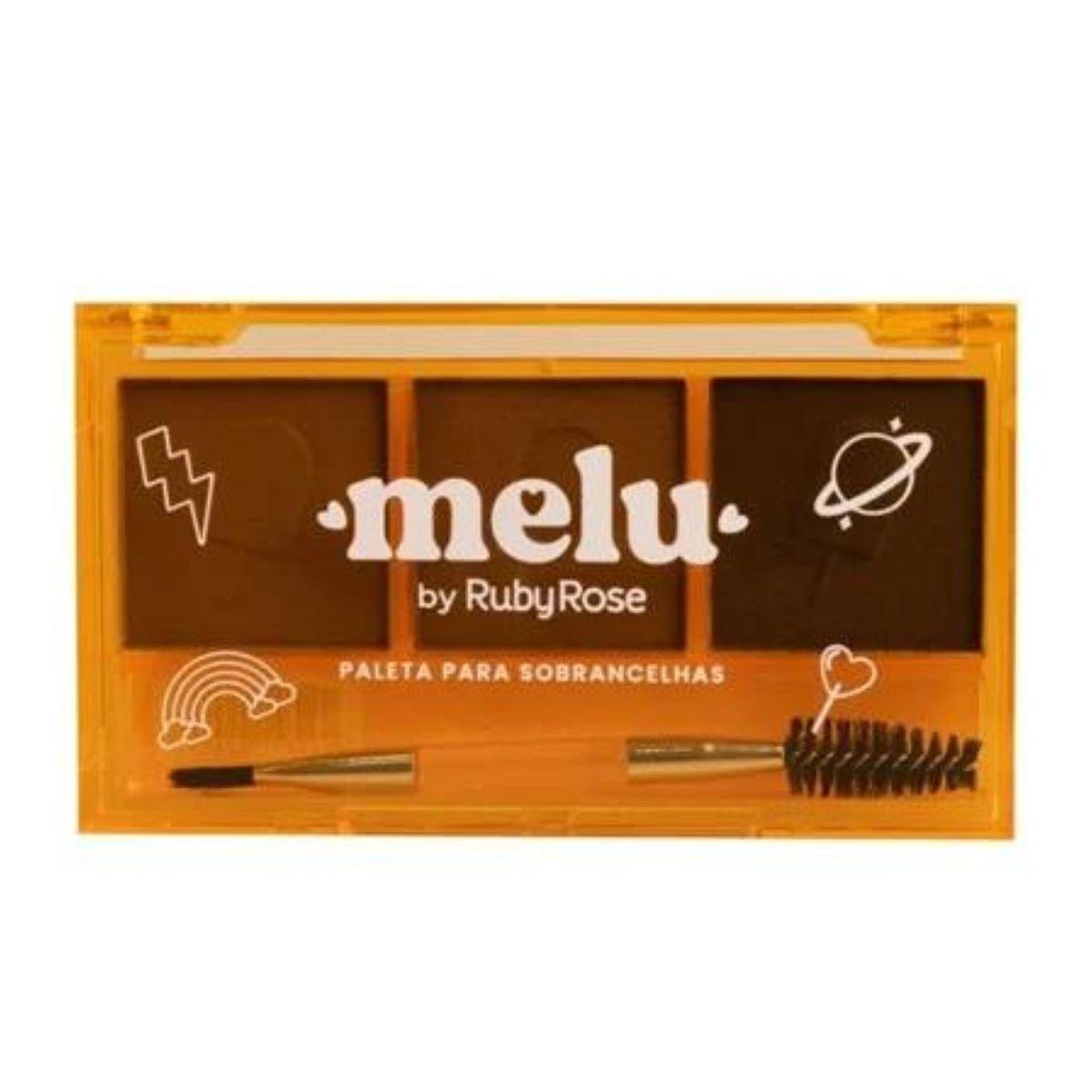 Miniatura Paleta Para Sobrancelhas Melu By Ruby Rose Cor 02 Hb-571 7G