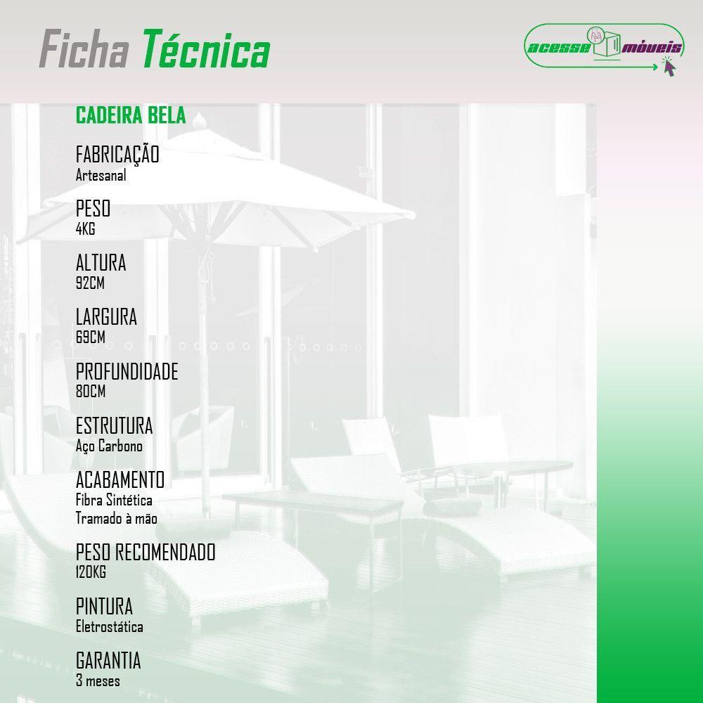 Miniatura Conjunto De 4 Cadeiras Bela De Aço Carbono E Fibra Sintética Caramelo