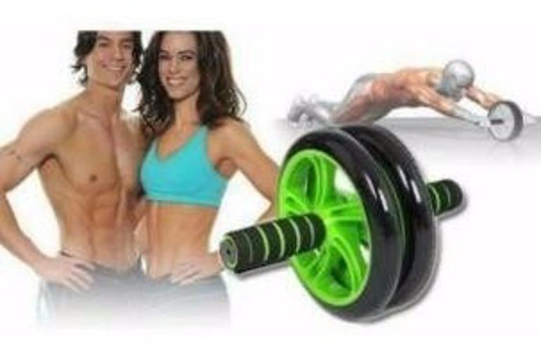 Roda De Exercícios Abdominal Lombar Define Musculatura Cross