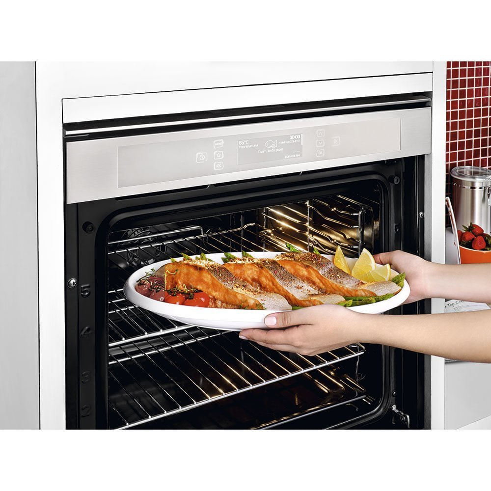 Miniatura Forno Elétrico Embutir 67 litros BO260AR Brastemp Inox - 220V