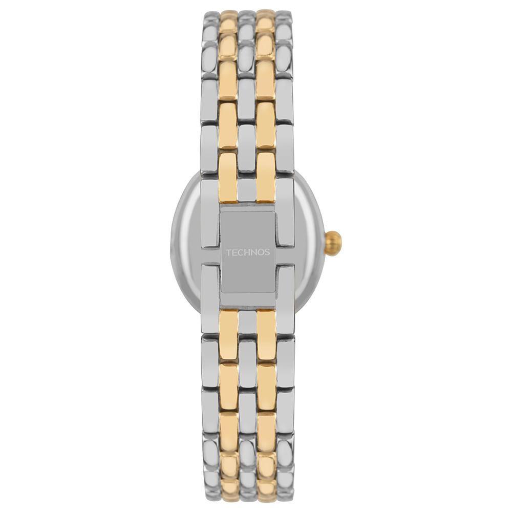 Miniatura Relógio Technos Feminino Mini Joia Bicolor - 2035nbo-1a