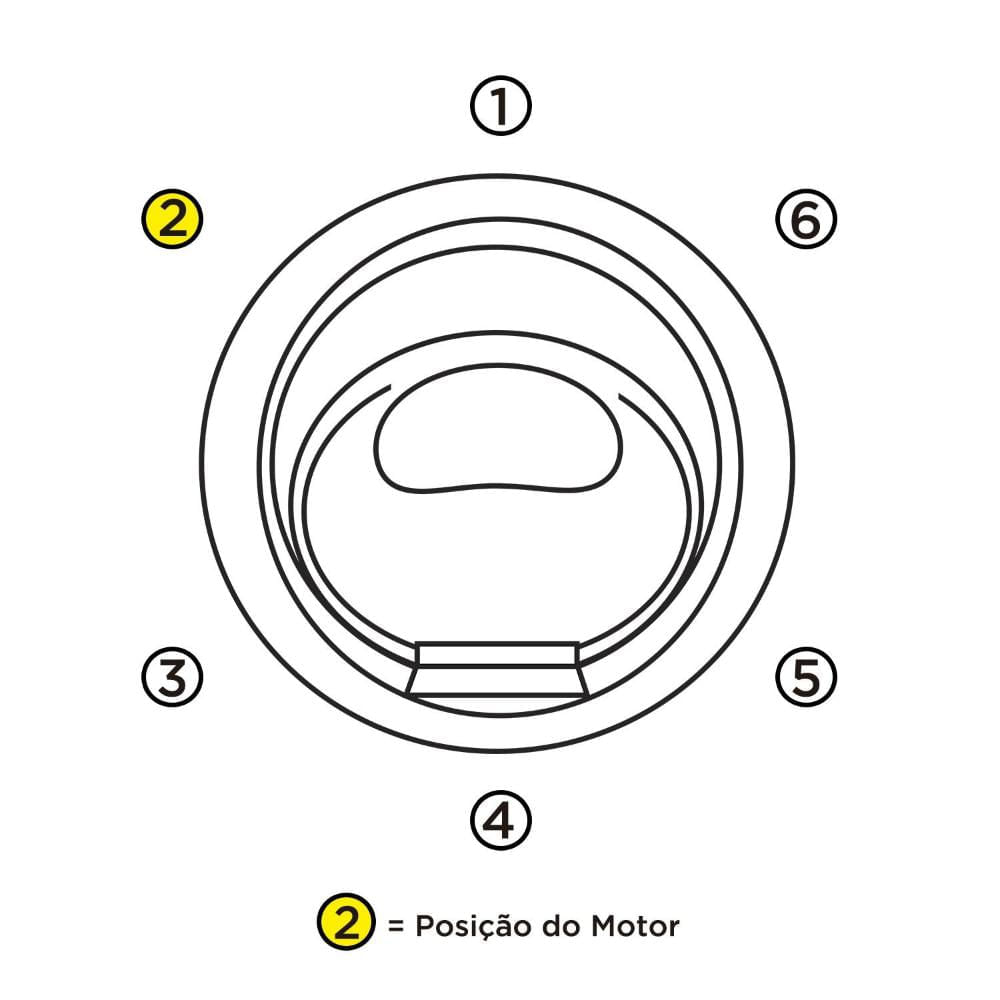 Miniatura Banheira Hidromassagem Astra Firenze Super Luxo 180cmx180cmx45cm - 06 Jatos Gel Coat P2 Sem Aquecedor 220V