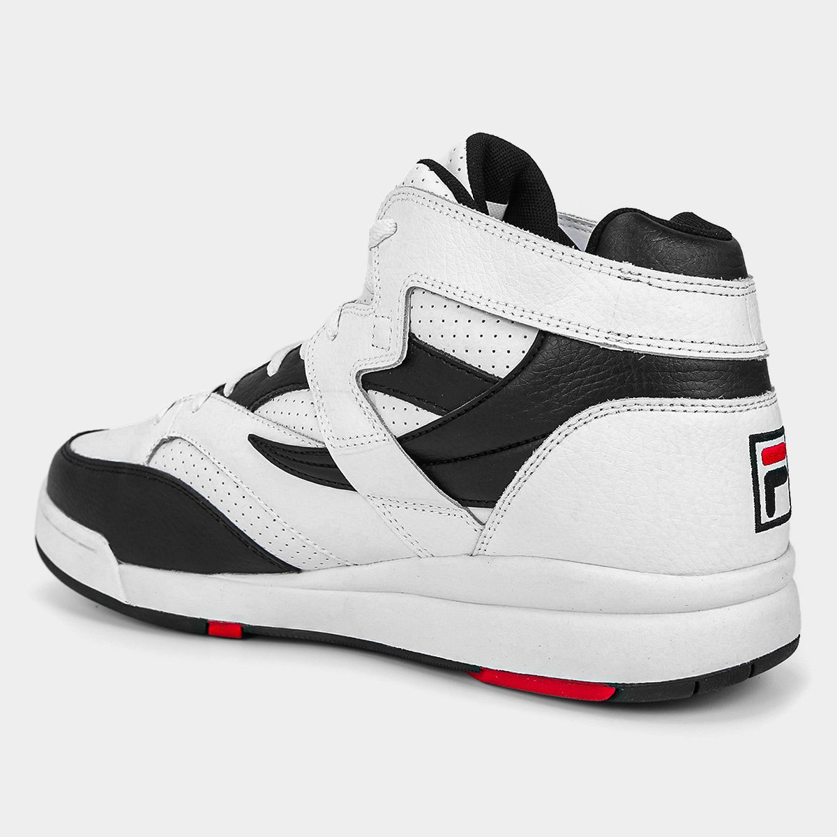 Miniatura Tênis Fila M-Squad Branco+Vermelho - 34