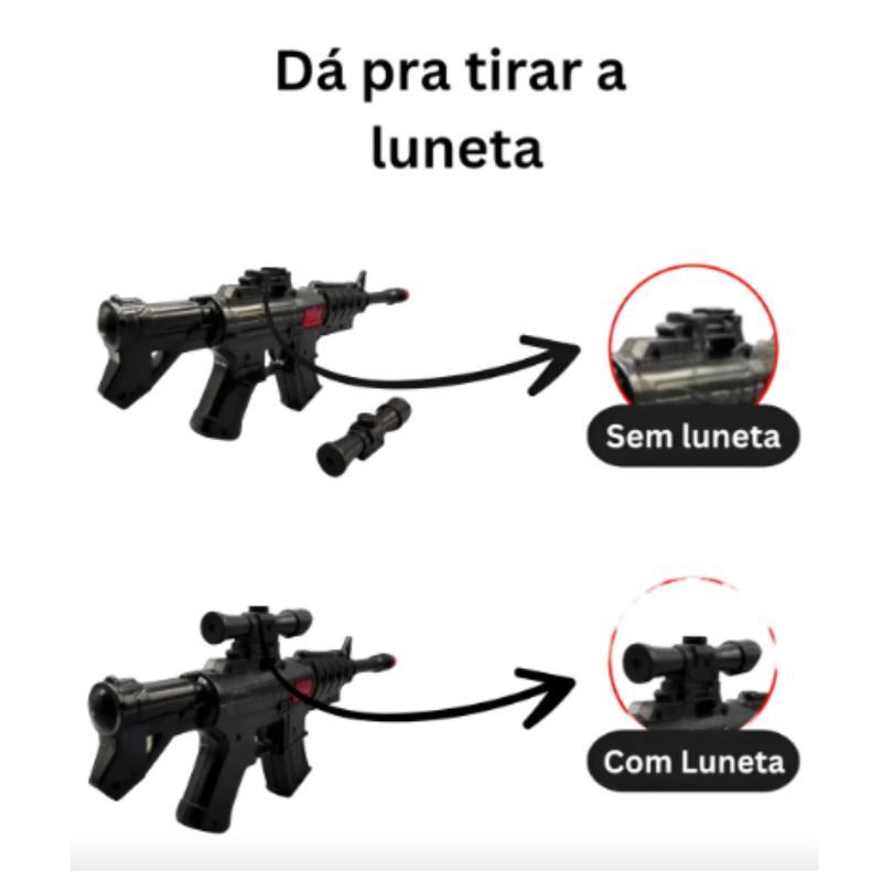 Miniatura Kit Policial Infantil Com Colete E Brinquedos Interativos