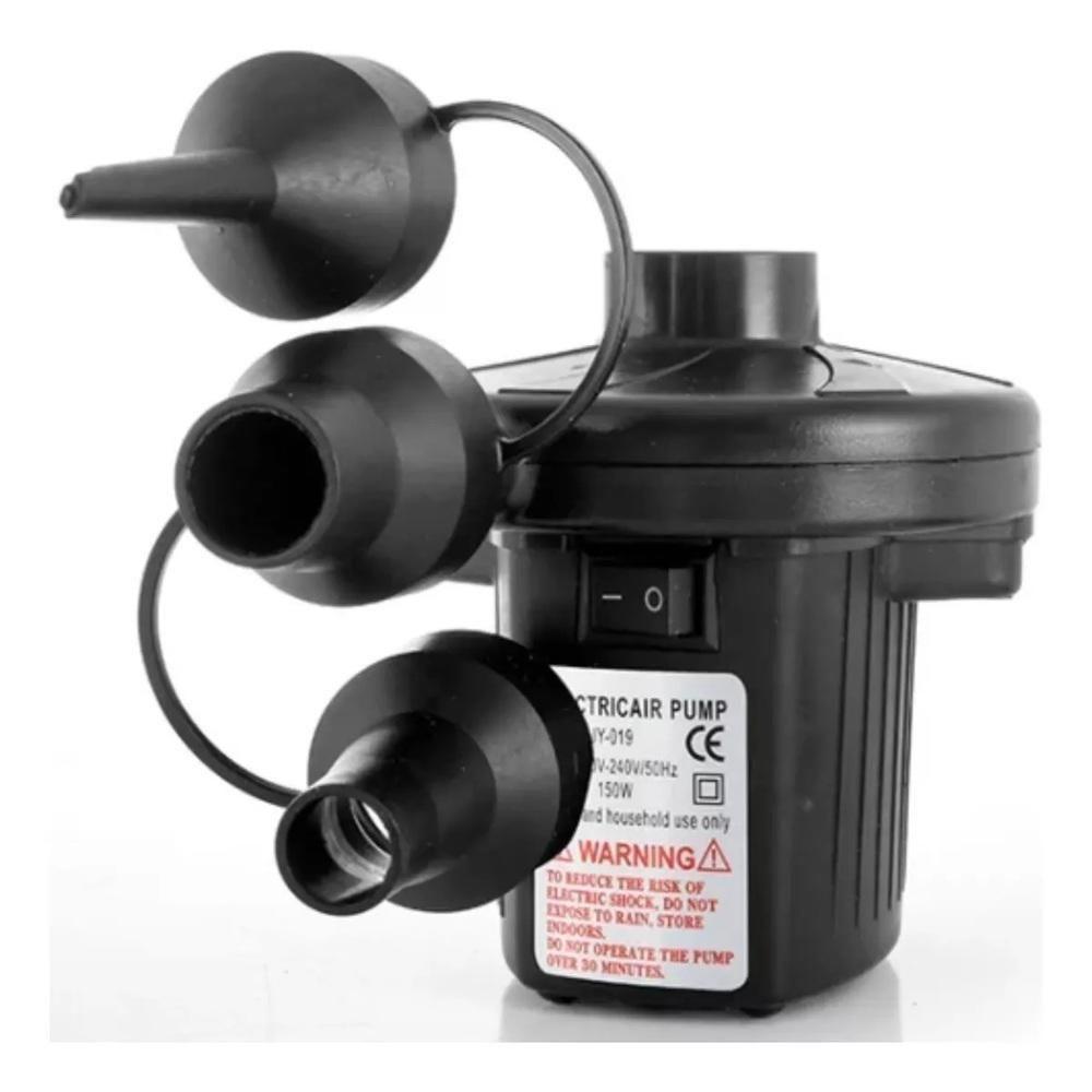 Miniatura Inflador Bomba Ar Compressor Eletrico Enche Bexiga Infla Desinfla Colchao Bote Inflaveis Casa E Carro Trivolt