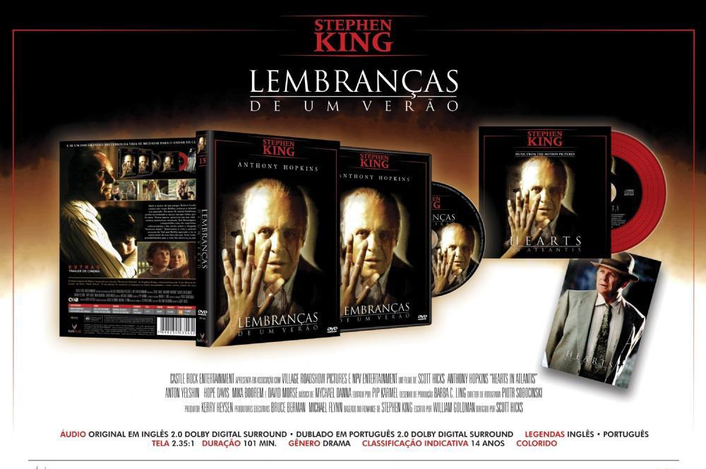 Miniatura Box Dvd Col. Stephen King Volume 15 - Lembranças De Um Verão