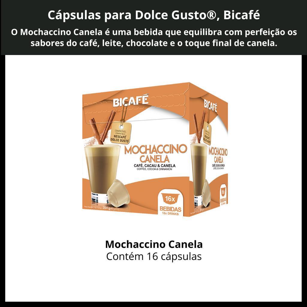 Miniatura Cápsulas Para Dolce Gusto Mochaccino Canela Bicafé