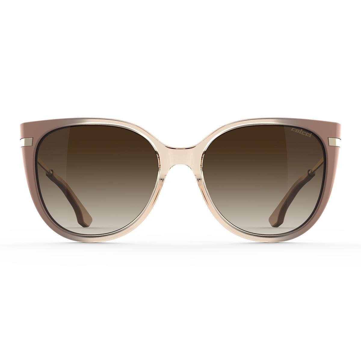 Miniatura Óculos Solar Colcci Giulia C0203Ba734 Nude Lente Degradê