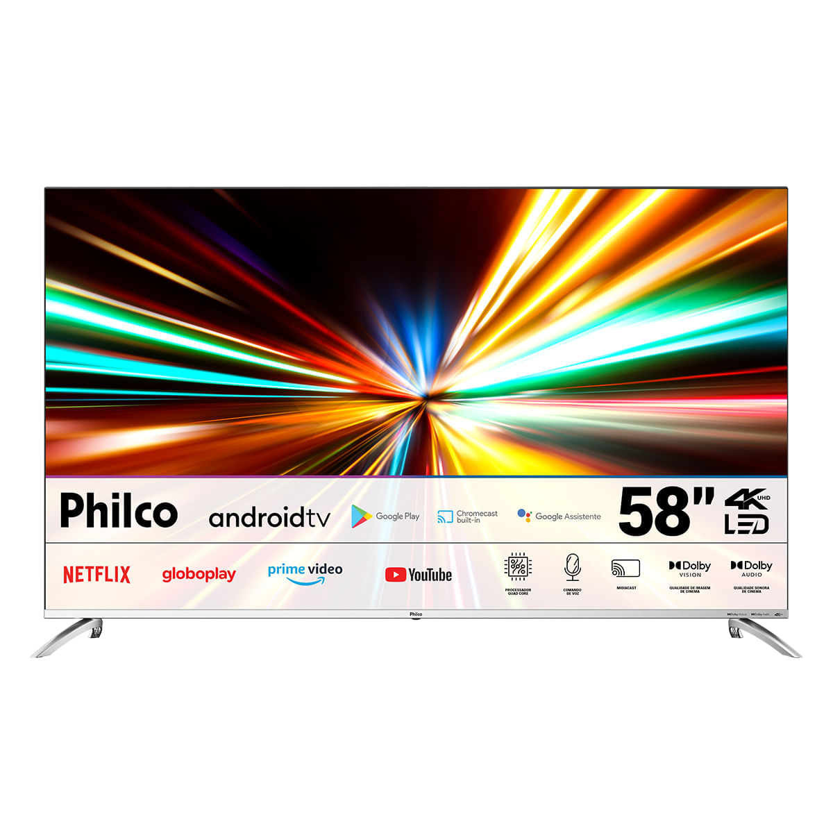 Miniatura Smart TV 58” Philco PTV58G7PAGCSBL Android TV 4K Led Bivolt