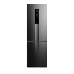 Miniatura Geladeira Electrolux IB6B Inverter 400L Frost Free Bivolt Black Inox