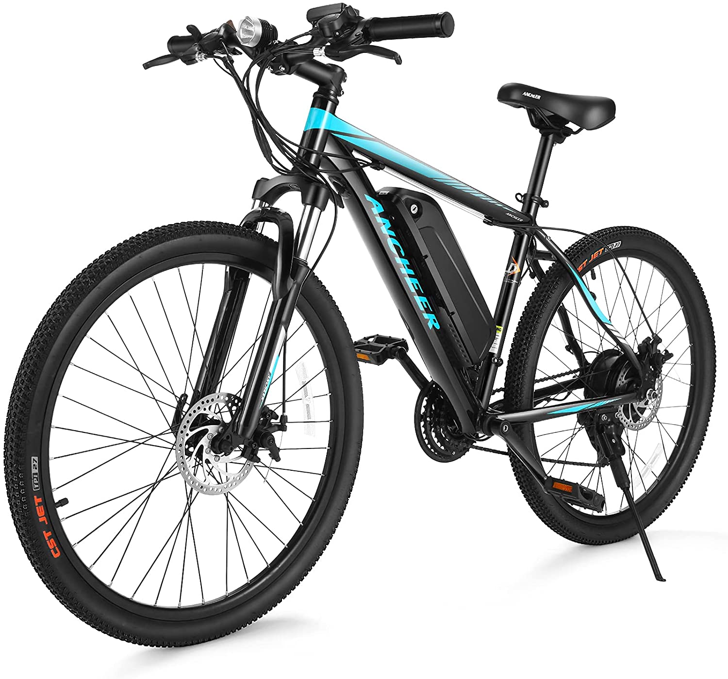 ANCHEER Bicicleta Elétrica Motorizada 21 Velocidades e 3