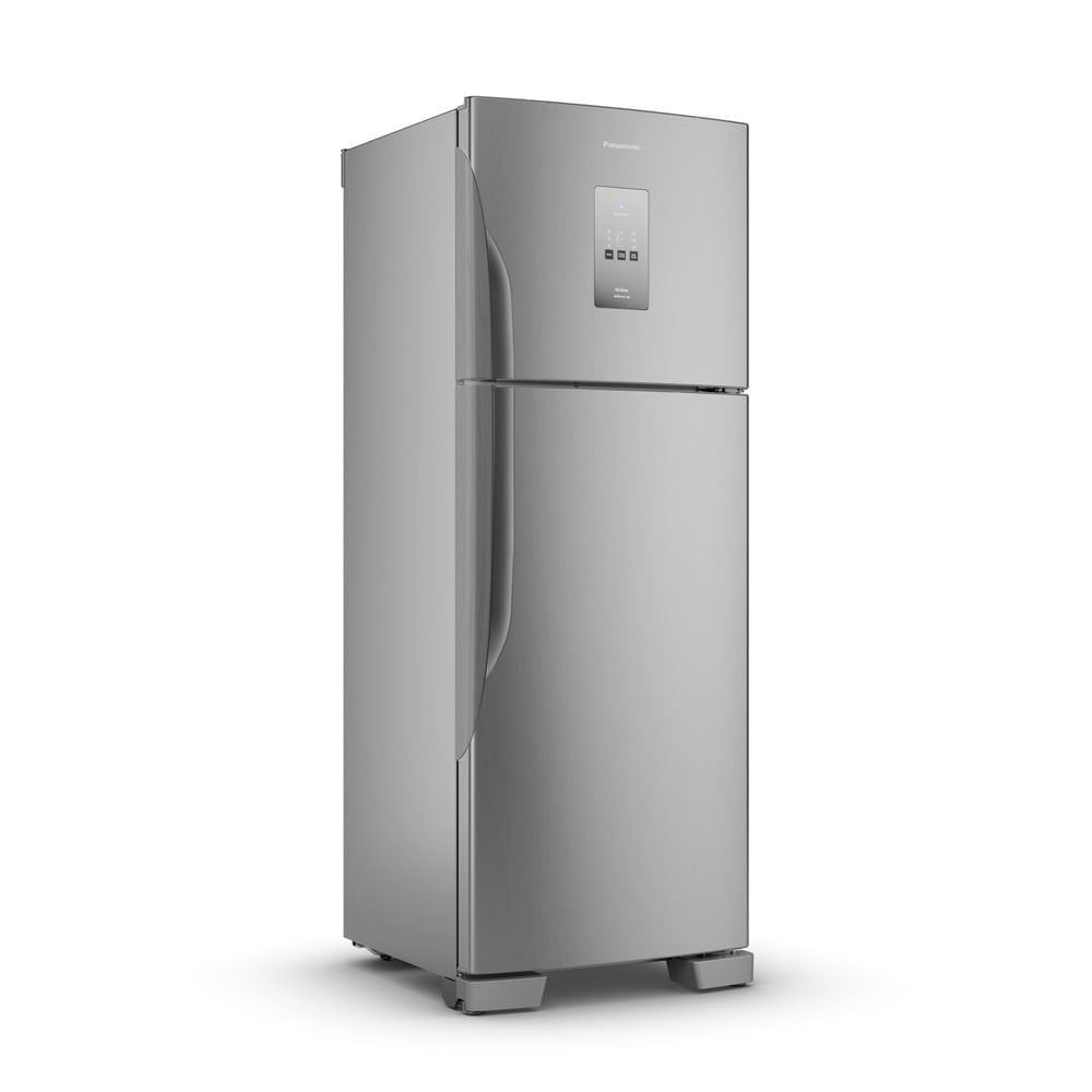 Miniatura Geladeira Panasonic Duplex Frost Free 483L A+++ Aço Escovado - NR-BT71PV4X 110v