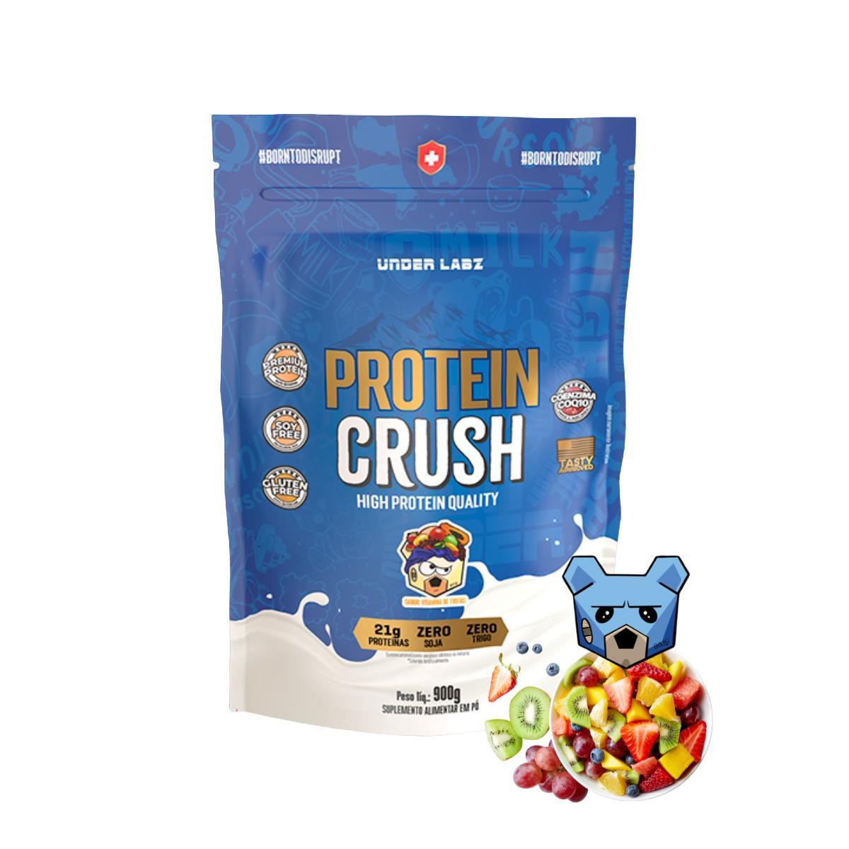 Miniatura Whey Protein Crush 100% Coq10 Refil 900G Under Labz