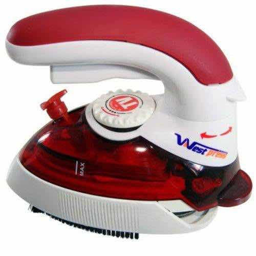 Miniatura Mini Ferro De Passar A Vapor Viagem Steamer Patchwork Bivolt