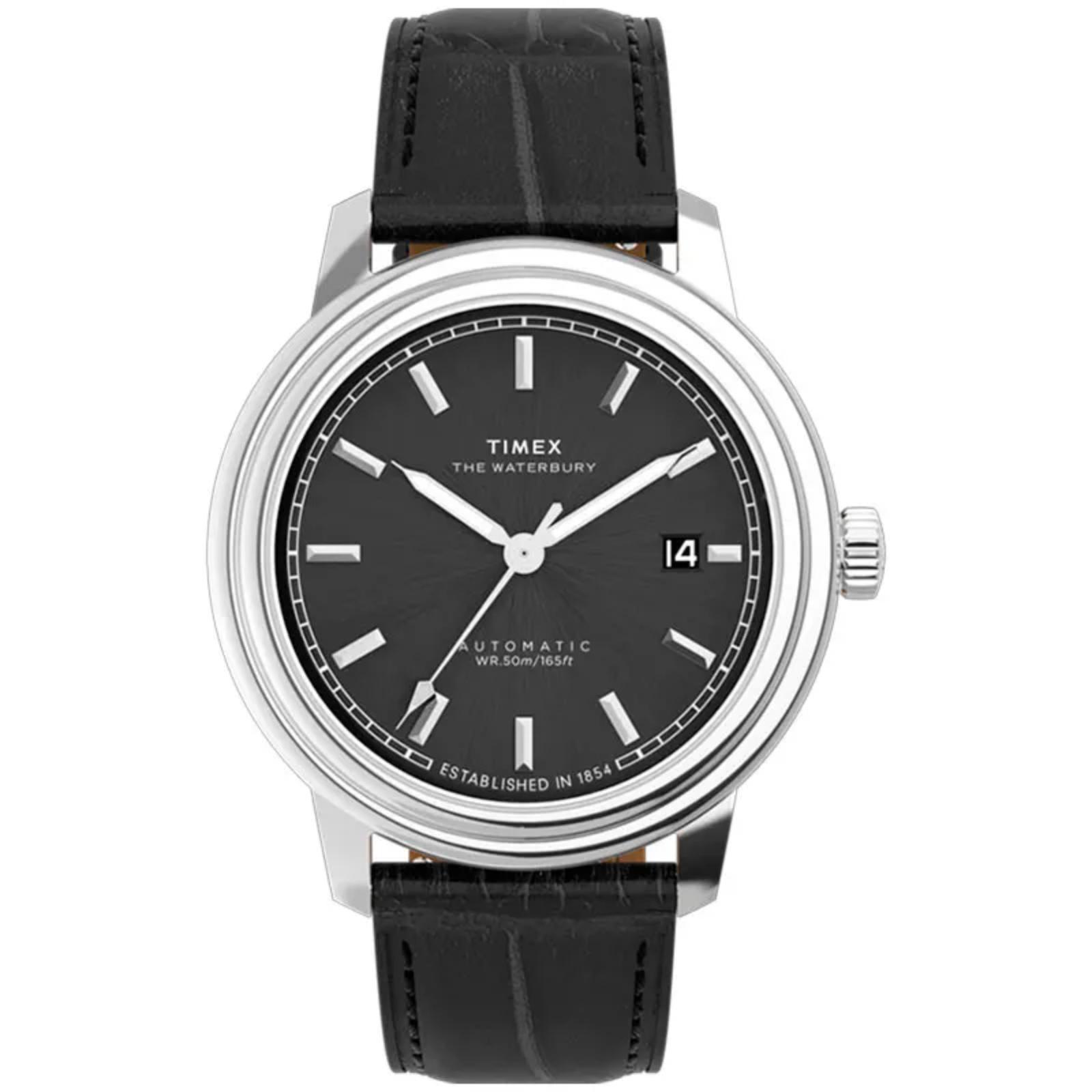 Miniatura Relógio Timex Waterbury Metropolitan Automático Tw2Y23000