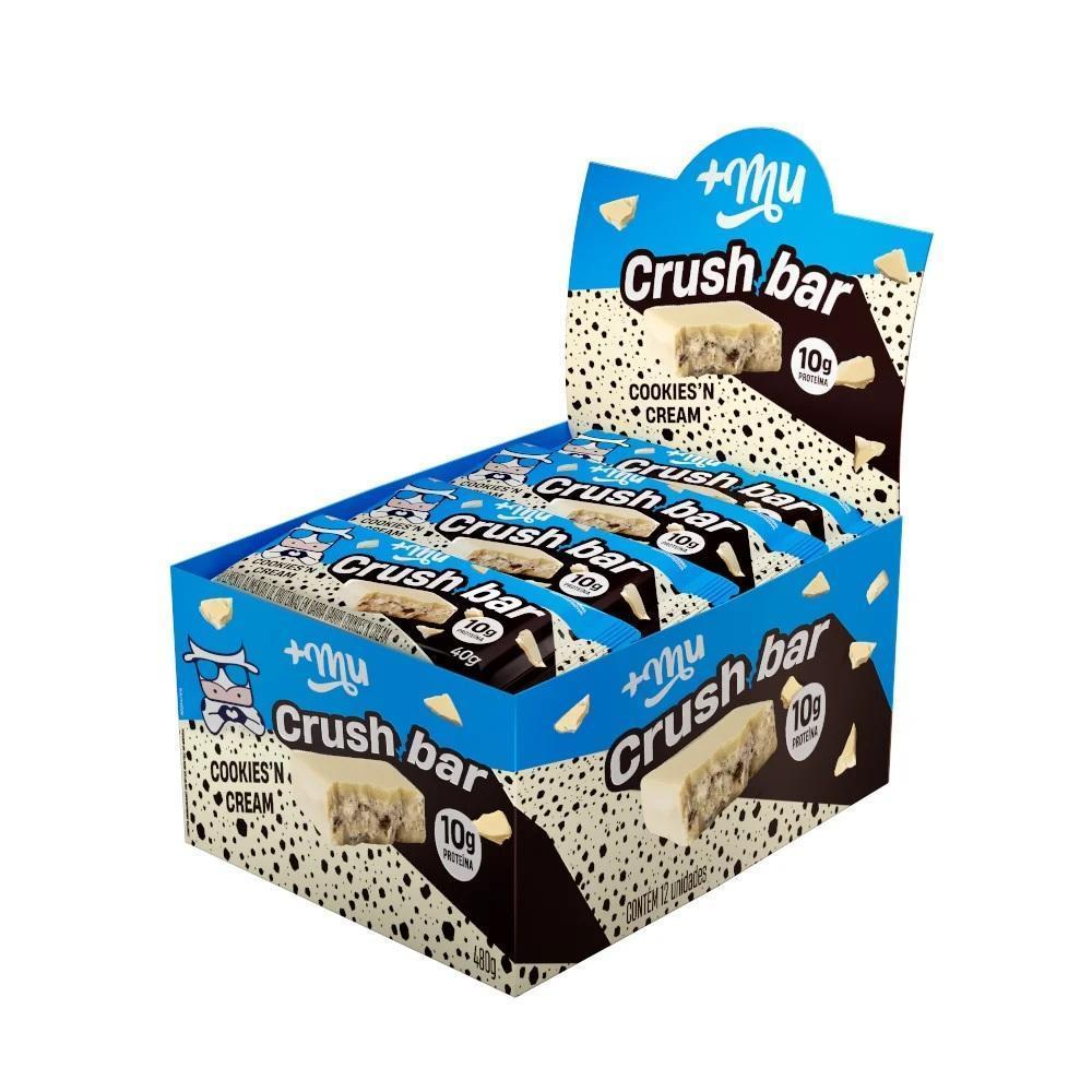 Miniatura Crush Bar Sabor Cookies'N Cream - Mais Mu 480G