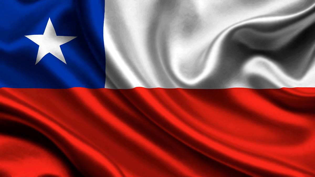 Miniatura Bandeira Chile 1,50X0,90Mt Dupla Face
