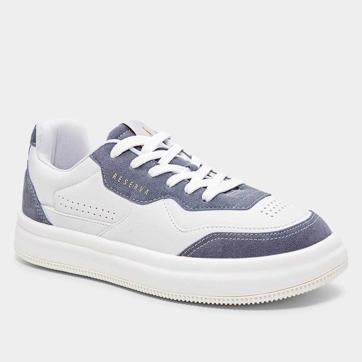Miniatura Tênis Reserva Troy Masculino Branco+Cinza - 38