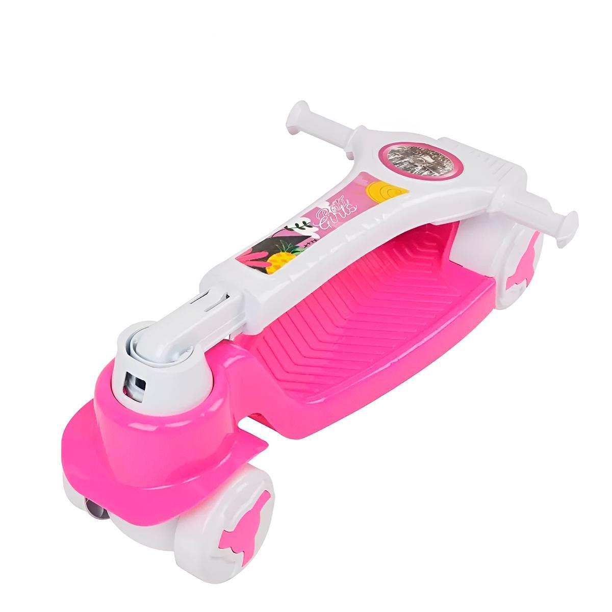 Miniatura Patinete Infantil Dobrável - Vermelho