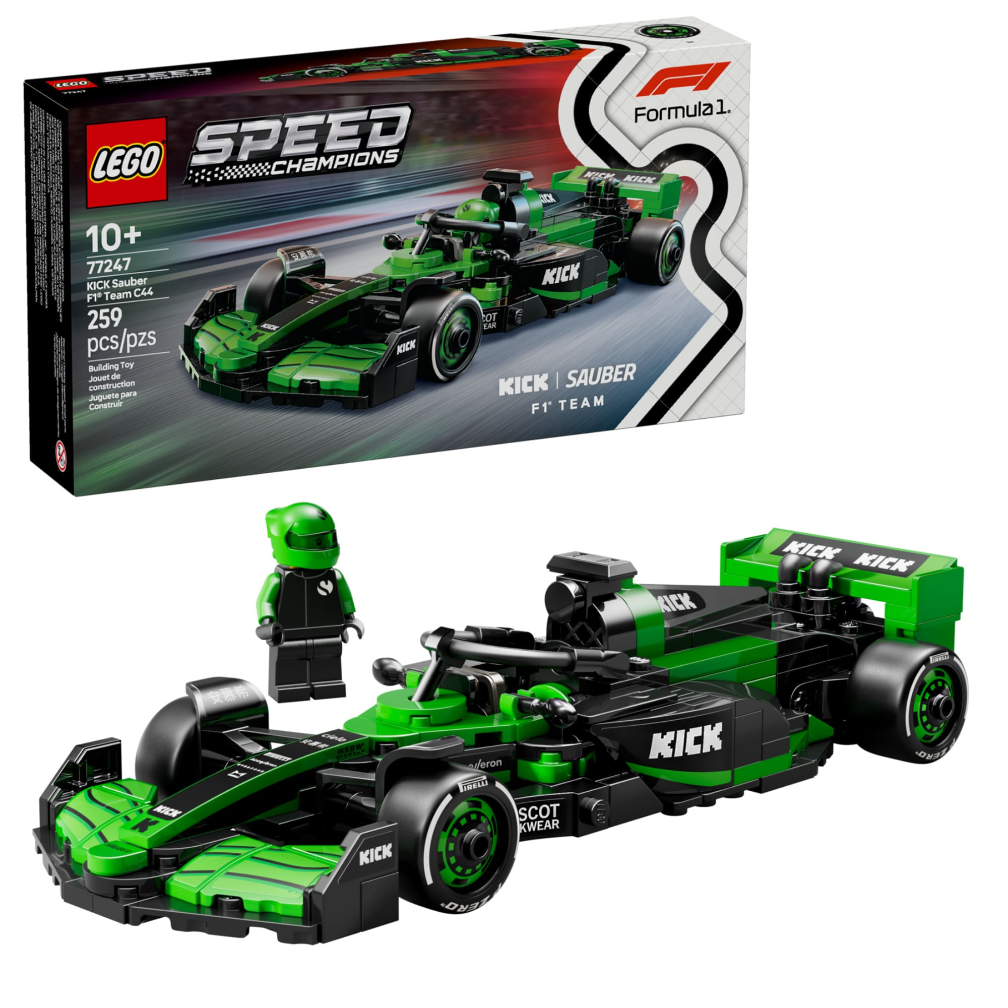 LEGO Speed Champions - KICK Sauber F1® Team C44