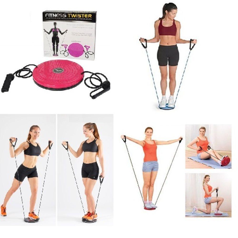 Miniatura Disco De Exercicio Corporal Equilibrio Com Elastico Corda Academia Em Casa Roda Exercicio Twist De Torção Pilates Yoga M