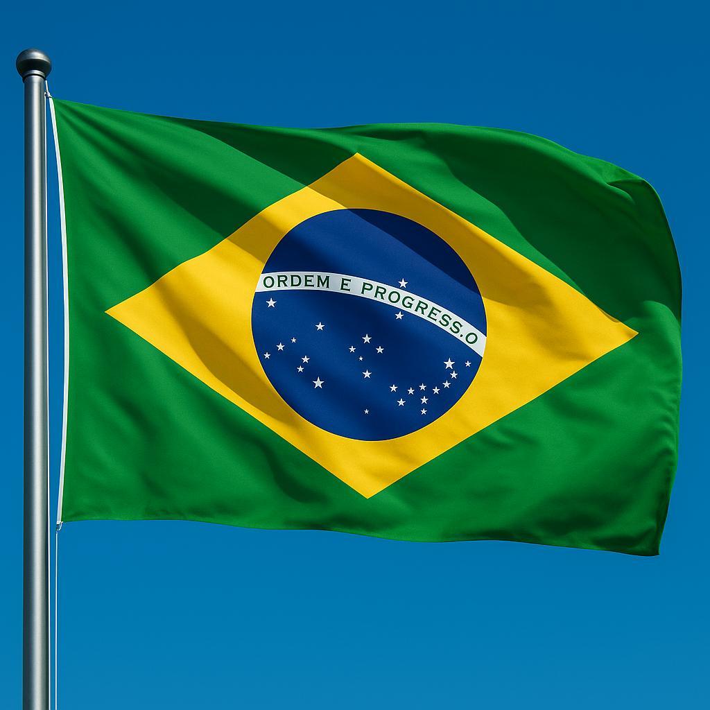 Bandeira Brasil 3X2 M Campeonato Muldial Clubes Torcida Gol