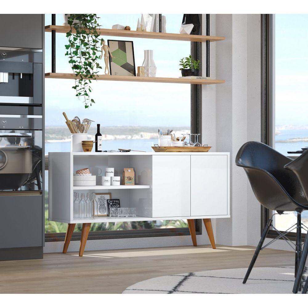 Miniatura Buffet Armário Retrô 2 Portas 1,20m