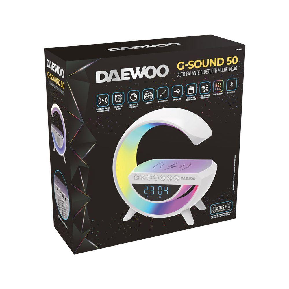 Miniatura Caixa De Som Bluetooth Portátil G-sound50 Dw401 Daewoo