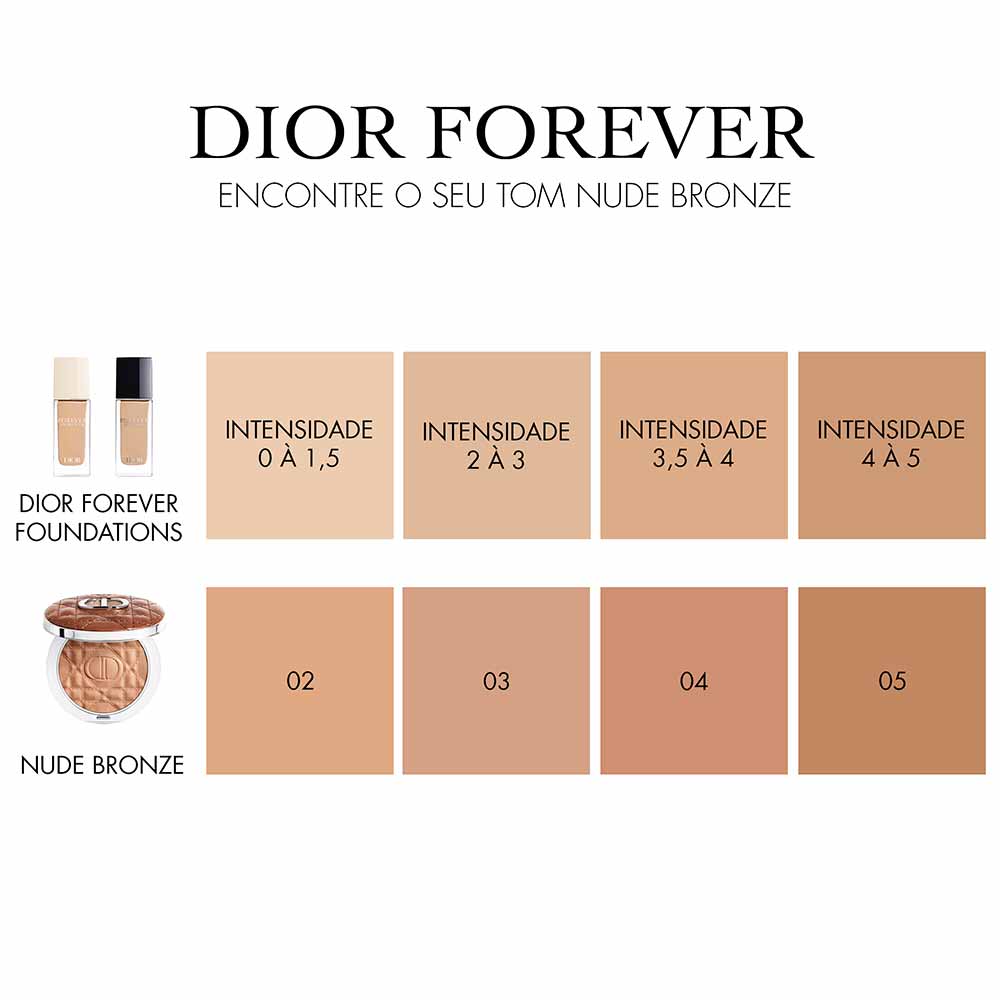 Pó Bronzeador Dior Forever Nude Bronzer Velvet 7,8g 02 Light Matte