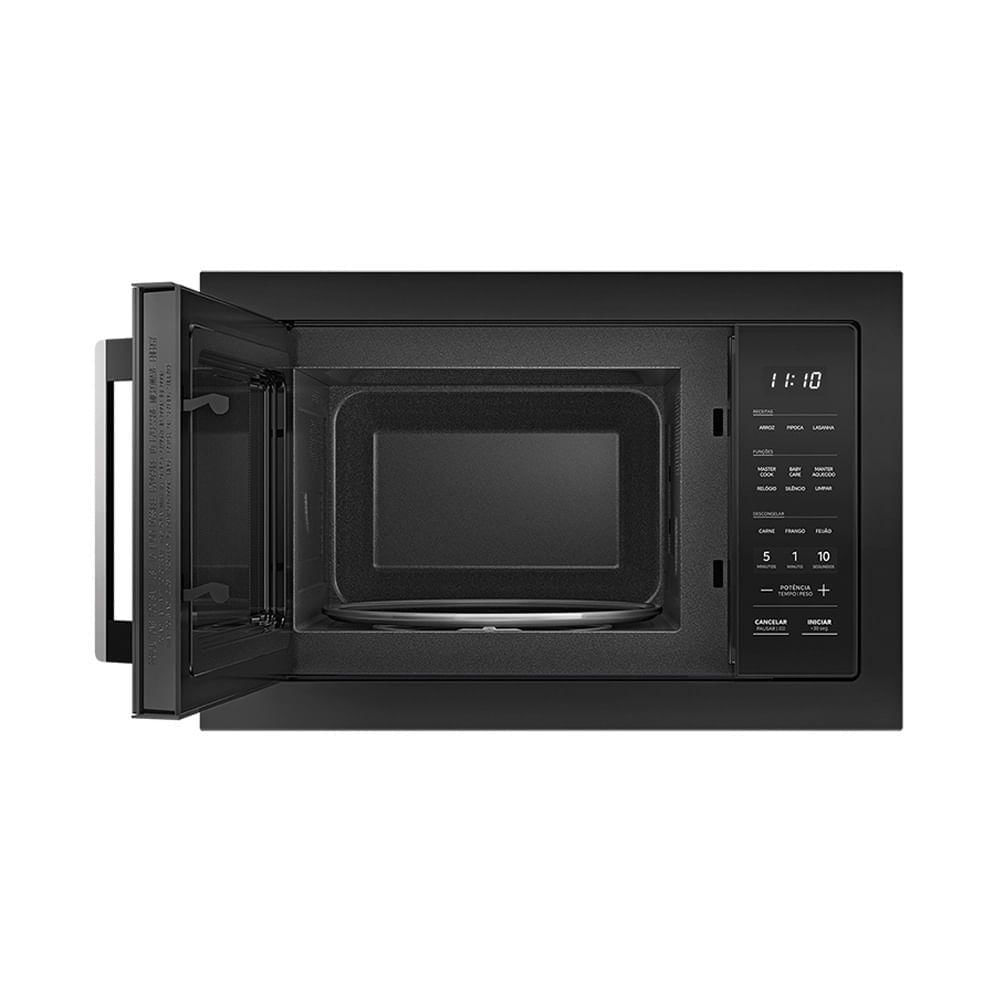Miniatura Micro-ondas De Embutir 35L Touch Preto Midea MGB35T2 220V