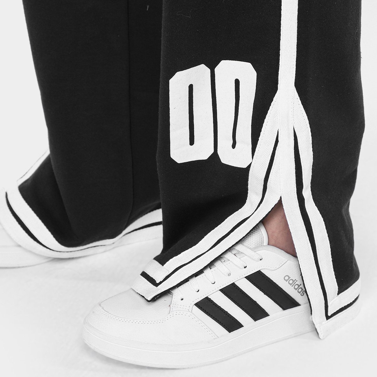 Miniatura Calça Moletom Approve X NFL Preto - EGG