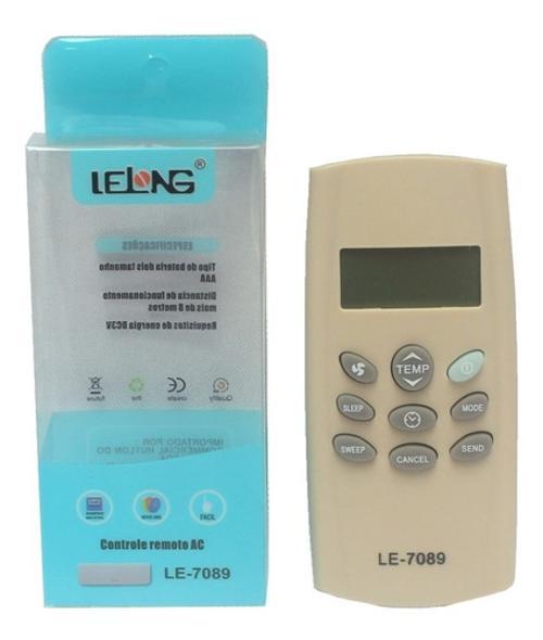 Miniatura Controle Remoto Para Ar Condicionado Lelong Le-7089