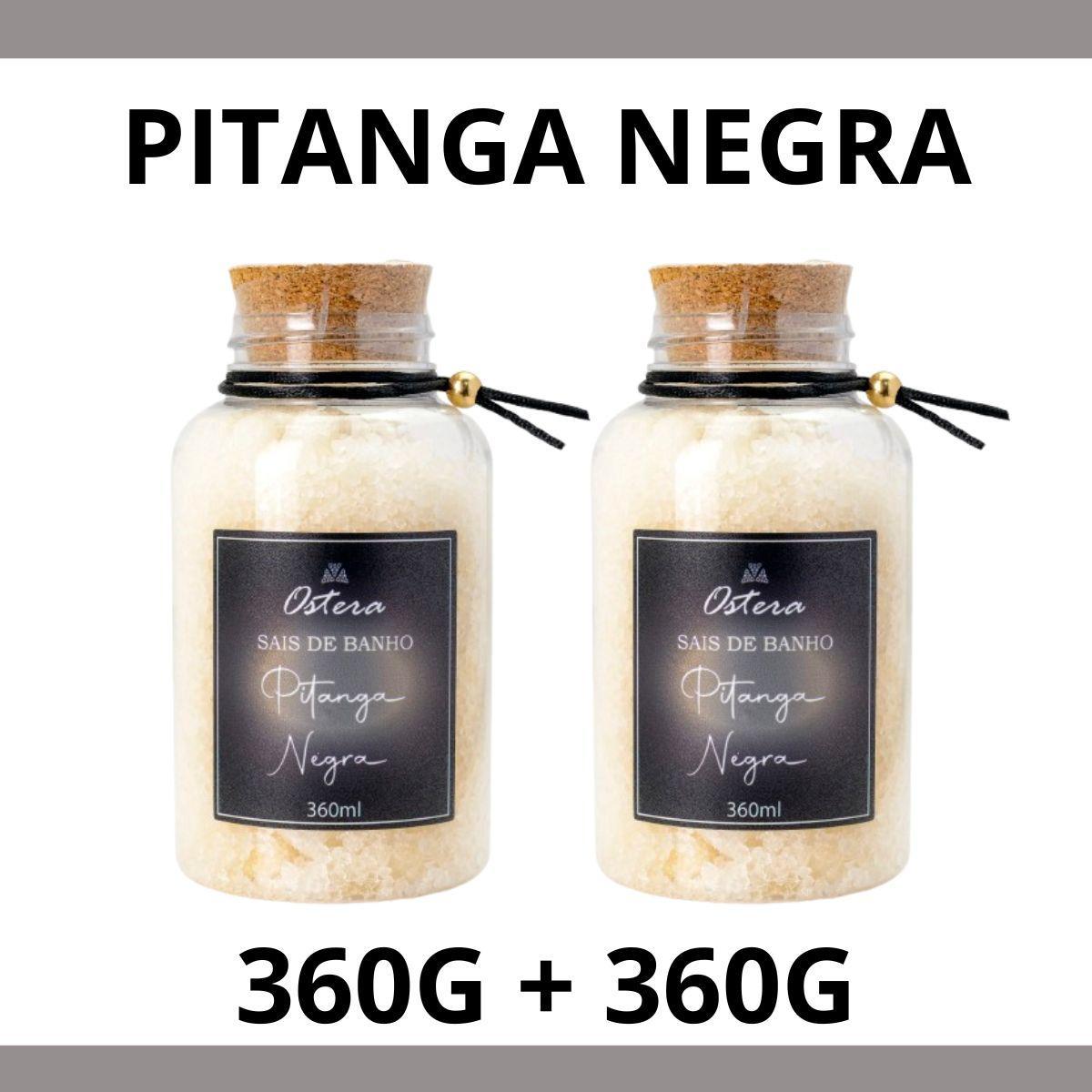 Kit 2 Sais De Banho Pitanga Negra 360G Banheira Hidro Ofurô