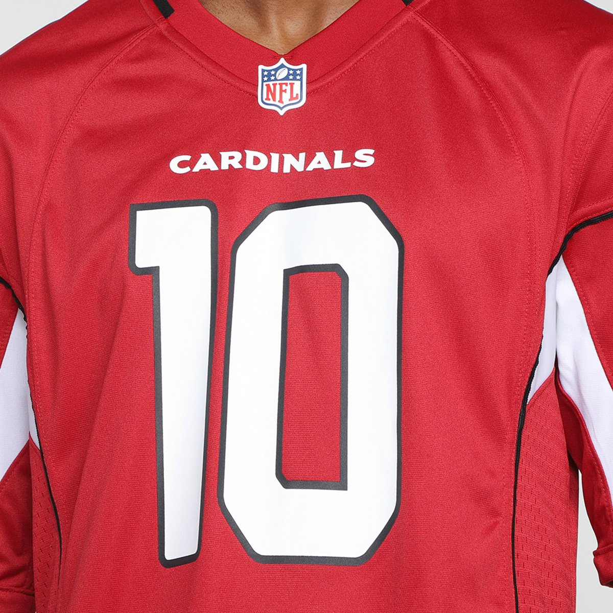 Miniatura Camisa NFL Arizona Cardinals DeAndre Hopkins n° 10 Nike Masculina Vermelho - G