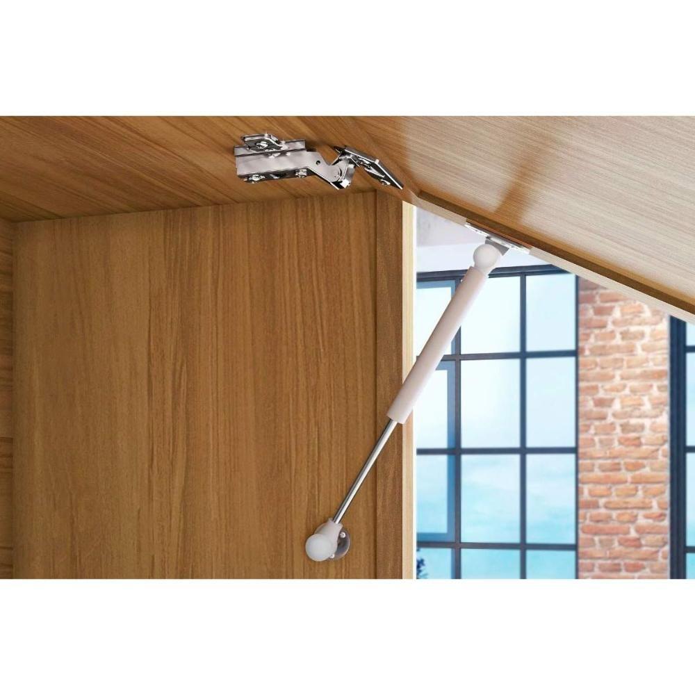 Kit Cozinha Completa 6 Peças Imperatriz (3aéreos+2balcões+1paneleiro) C6p85 Freijo-off White - Nesher