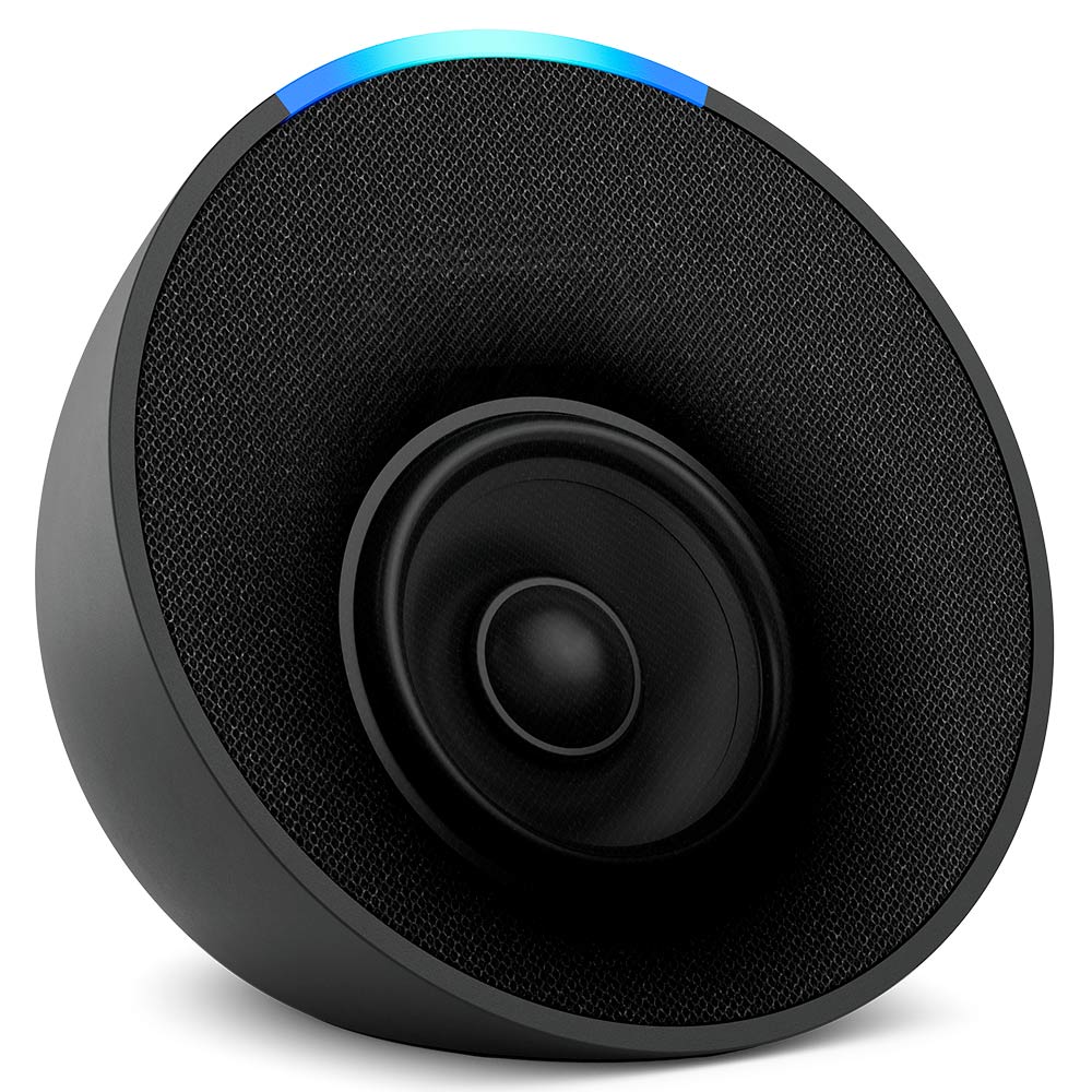 Echo Pop - Smart speaker compacto com som envolvente e Alexa Bivolt