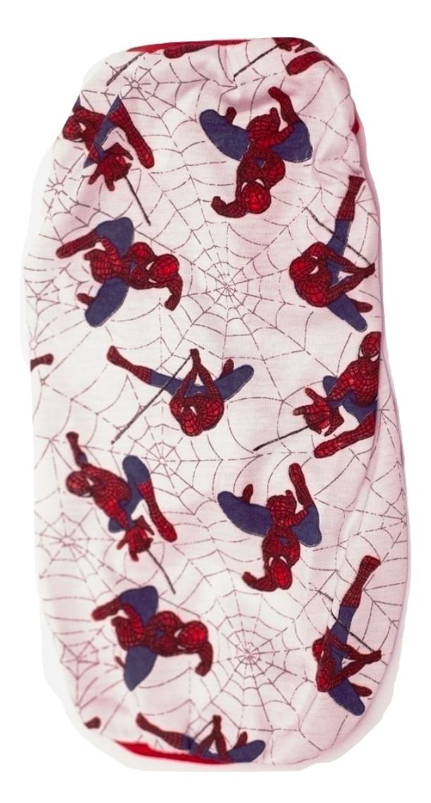 Miniatura Camiseta Estampa Homem Aranha branca Tamanho EG