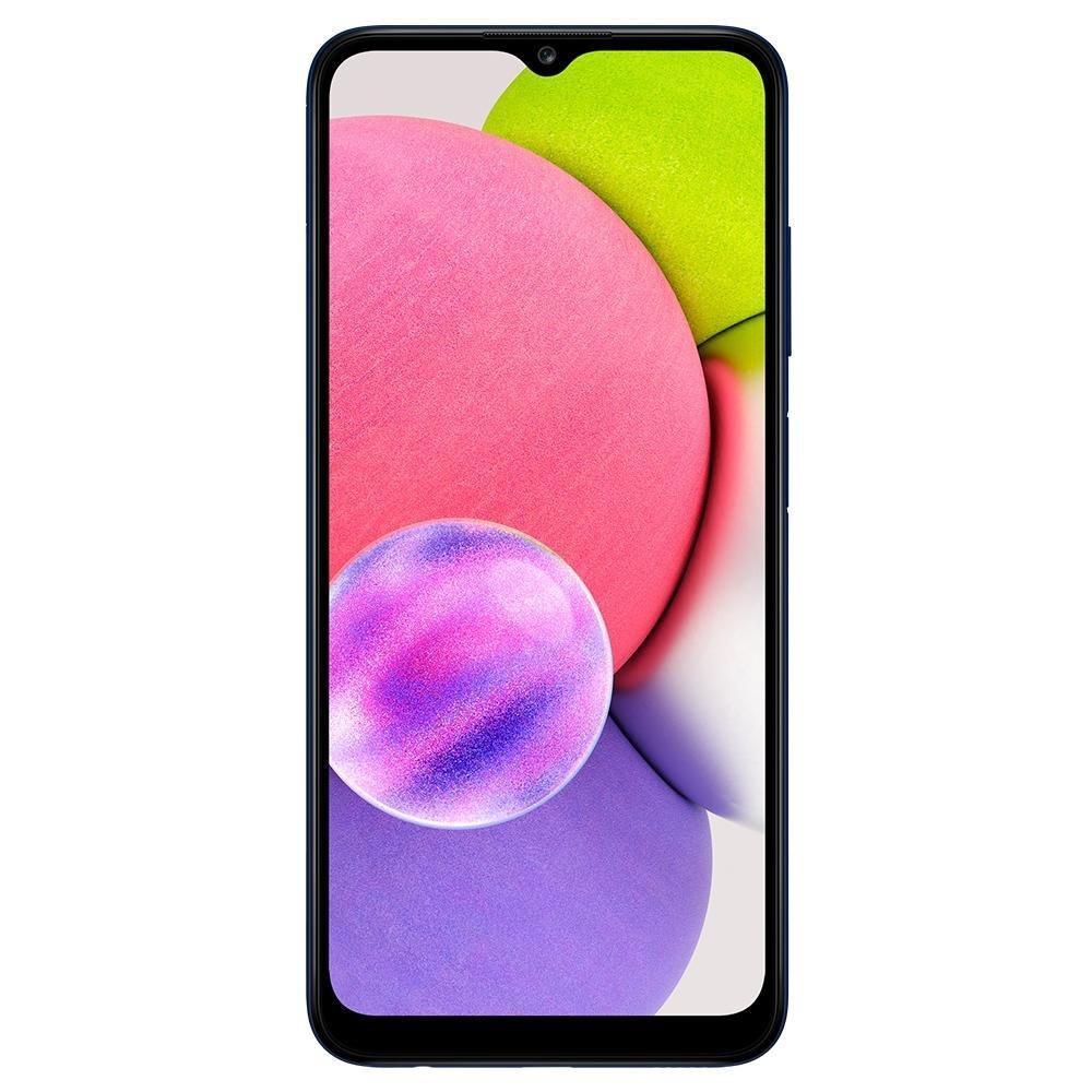 Smartphone Samsung Galaxy A03S Tela 6.5 64Gb 4 Gb Ram - Azul
