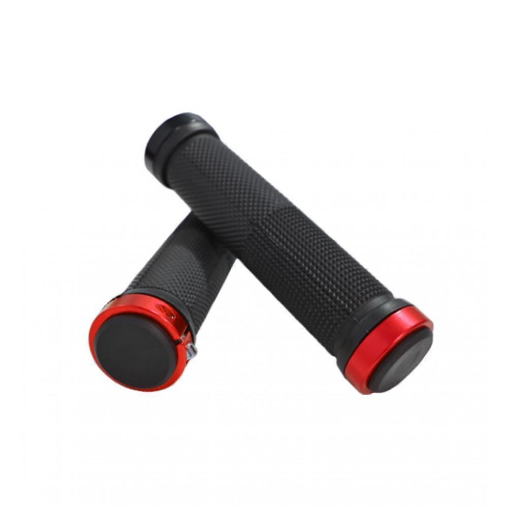 Miniatura Manopla Bike Mtb Com Trava Bicicleta Punho Anel Gts Par